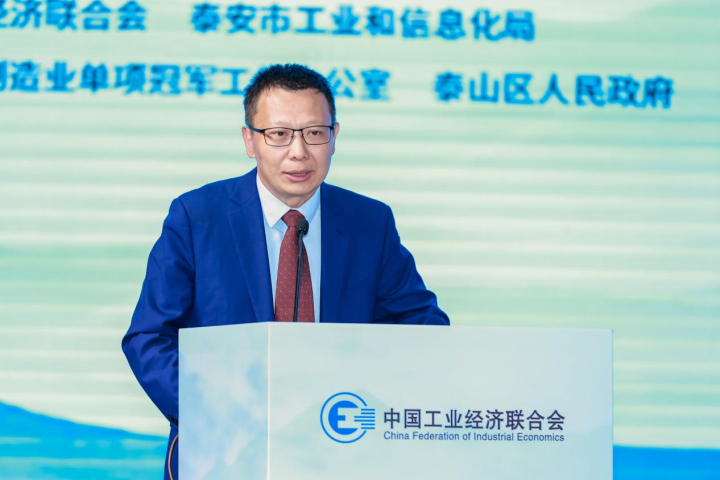 图为山东广通新材料有限公司总经理助理兼战略运营中心主任孟祥伟